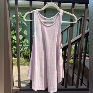 Women’s Light Pink Tunic Length Maurices Tank Top Size Medium